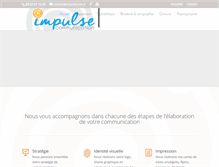 Tablet Screenshot of impulsecom.fr